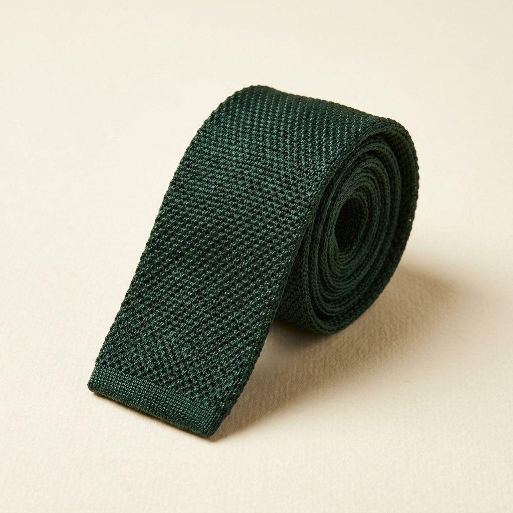 Knitted Silk Tie