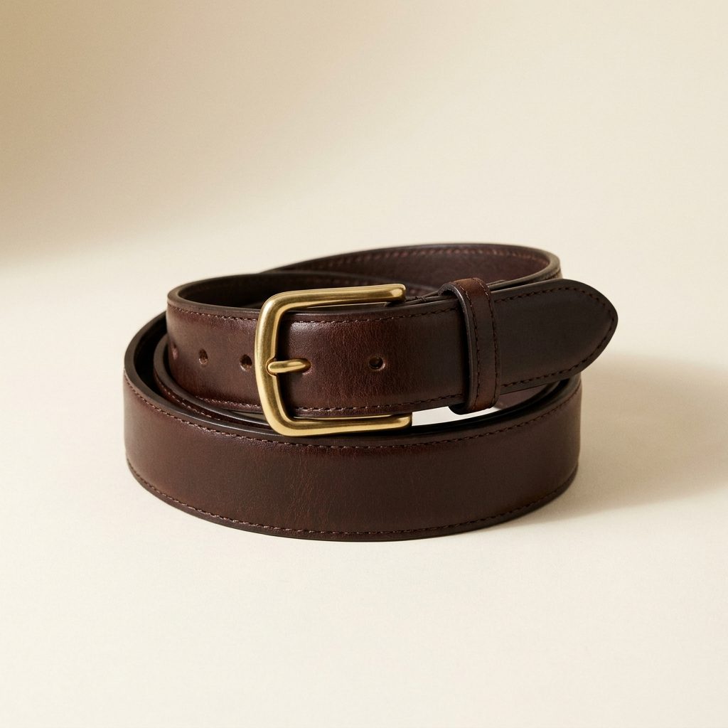Leather Dress Belt