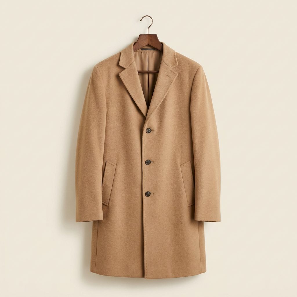 Cashmere-Blend Overcoat